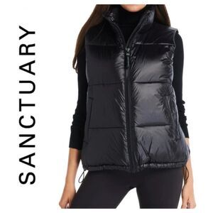 Sanctuary Aritzia Puffer Up Premium Down Vest As New - XL